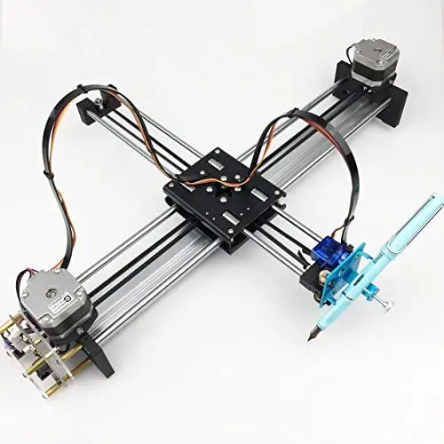 iDrawHome Metal Printer Drawing Robot Kit, Writer XY Plotter iDraw Hand Writing Robot Kit Based on 3D Printer Corexy or Hbot Structure - A4 Working Area iDrawHome Metal Printer Drawing Robot Kit, Writer XY Plotter iDraw Hand Writing Robot Kit Based on 3D Printer Corexy or Hbot Structure - A4 Working Area