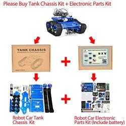 KOOKYE Robot Car Electronics Parts Kit for Arduino Raspberry Pi Tank Platform Chassis (Electronic Parts Kit V2.0)