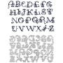 Large Big Alphabet Letters Cutting Dies Stencils Metal for DIY Scrapbooking, Home & Garden Kitchen，Dining & Bar Valentines Day, St. Patricks Day, Easter, Ramadan Onsale