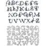 Large Big Alphabet Letters Cutting Dies Stencils Metal for DIY Scrapbooking, Home & Garden Kitchen，Dining & Bar Valentines Day, St. Patricks Day, Easter, Ramadan Onsale