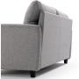 ZINUS Ricardo Loveseat Sofa / Tufted Cushions / Easy, Tool-Free Assembly, Soft Grey