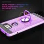 LG V35 Case,LG V35 ThinQ / V30 / LG V30S / LG V30 Plus Case with HD Phone Screen Protector,Ymhxcy 360 Degree Rotating Ring & Bracket Dual Layer Resistant Back Cover for LG V30 +ZH Purple