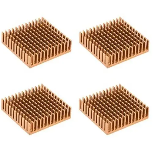 uxcell Electronic Radiator Heatsink for Stepper Motor,3D Printer 40x40x11mm Golden 4pcs uxcell Electronic Radiator Heatsink for Stepper Motor,3D Printer 40x40x11mm Golden 4pcs