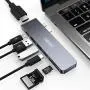 MacBook Pro USB Adapter, CHOETECH 7-in-1 MacBook Air Adapter with 4K HDMI, 2 USB 3.0, 100W USB C Power Delivery, Micro SD/SD Card Reader for MacBook Pro 2020/2019/2018/2017, MacBook Air 2020/2019 MacBook Pro USB Adapter, CHOETECH 7-in-1 MacBook Air Adapter with 4K HDMI, 2 USB 3.0, 100W USB C Power Delivery, Micro SD/SD Card Reader for MacBook Pro 2020/2019/2018/2017, MacBook Air 2020/2019