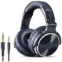 OneOdio Over Ear Headphone, Wired Bass Headsets with 50mm Driver, Foldable Lightweight Headphones with Share Port and Mic for Recording Monitoring Mixing Podcast Guitar PC TV (Dark Blue) OneOdio Over Ear Headphone, Wired Bass Headsets with 50mm Driver, Foldable Lightweight Headphones with Share Port and Mic for Recording Monitoring Mixing Podcast Guitar PC TV (Dark Blue)