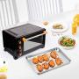 TeamFar Pure Stainless Steel Toaster Oven Pan Tray Ovenware, 7x9x1, Heavy Duty & Healthy, Mirror Finish & Easy clean, Deep Edge, Dishwasher Safe (18/0 Steel)