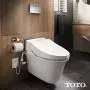 TOTO SW2044#01 C200 Electronic Bidet Toilet Cleansing Water, Heated Seat, Deodorizer, Warm Air Dryer, and PREMIST, Elongated, Cotton White TOTO SW2044#01 C200 Electronic Bidet Toilet Cleansing Water, Heated Seat, Deodorizer, Warm Air Dryer, and PREMIST, Elongated, Cotton White