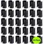 54-Pack Wire Shelving Shelf Lock Clips for 1'' Diameter Post- Shelving Sleeves, Wire Shelf Clips, Fits with Metro, Thunder Group, Alera, Honey Can Do, Eagle, Regency, Winco,Advanced Tabco,and More