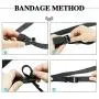 Swpeet 41Pcs 1 Inch DIY Making Bag Kit, Including Flat Side Release Buckles and Tri-glide Slides and D Rings with 1 Roll 5 Yards Nylon Webbing Straps for DIY Making Luggage Strap, Pet Collar Swpeet 41Pcs 1 Inch DIY Making Bag Kit, Including Flat Side Release Buckles and Tri-glide Slides and D Rings with 1 Roll 5 Yards Nylon Webbing Straps for DIY Making Luggage Strap, Pet Collar
