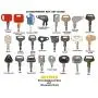 Keyman 24 Key Blank Heavy Equipment Construction Ignition Key Blank Set Custom Cut to fit Your Equipment (24 Key Blanks) Keyman 24 Key Blank Heavy Equipment Construction Ignition Key Blank Set Custom Cut to fit Your Equipment (24 Key Blanks)