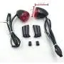 HTTMT MT224-017R-BK+RED Heavy Billet Aluminum Rear Turn Signal Light Indicator Light Red lens With Long Black Heavy Metal Brackets Compatible with 1992-2016 Harley Davidson Sportster XL 883 1200 HTTMT MT224-017R-BK+RED Heavy Billet Aluminum Rear Turn Signal Light Indicator Light Red lens With Long Black Heavy Metal Brackets Compatible with 1992-2016 Harley Davidson Sportster XL 883 1200