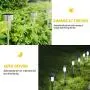 Solar Lights Outdoor, 12Pack Stainless Steel Outdoor Solar Lights - Waterproof, LED Landscape Lighting Solar Powered Outdoor Lights Solar Garden Lights for Pathway Walkway Patio Yard & Lawn-Cool White Solar Lights Outdoor, 12Pack Stainless Steel Outdoor Solar Lights - Waterproof, LED Landscape Lighting Solar Powered Outdoor Lights Solar Garden Lights for Pathway Walkway Patio Yard & Lawn-Cool White