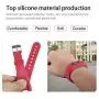 Mosstek Bands Compatible with Garmin Vivofit 3/jr/jr 2, Soft Silicone Replacement Sport Wristbands for Kids Girls Boys Women Men Small Large