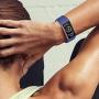 Pack 3 Silicone Bands for Fitbit Charge 4 / Fitbit Charge 3 / Charge 3 SE Replacement Wristbands for Women Men Small Large(Without Tracker) (Small: for 5.5''-7.1'' Wrists, Black+Navy Blue+Wine Red)
