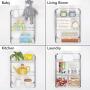 mDesign Tall Metal Wire Farmhouse Wall Decor Storage Organizer Shelf with 3 Levels for Bathroom, Entryway, Hallway, Mudroom, Bedroom, Laundry Room - Wall Mount - Chrome