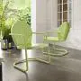 Crosley Furniture CO1001A-KL Griffith Retro Metal Outdoor Chair, Key Lime Crosley Furniture CO1001A-KL Griffith Retro Metal Outdoor Chair, Key Lime