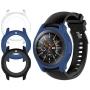 Case Fit Samsung Galaxy Watch (46mm) /Gear S3 Frontier Protector Case, 3Pcs Soft TPU Shock-Proof Protective Bumper Sleeve Cover Case for Galaxy Watch (46mm) /Gear S3 Frontier (Black Blue White)