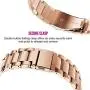 TOROTOP Compatible for Samsung Galaxy Watch 42mm Band/Galaxy Watch 3 41mm/Galaxy Watch 3 Active 2 40mm 44mm Band Women,20mm Replacement Stainless Steel Band(Rose Gold) TOROTOP Compatible for Samsung Galaxy Watch 42mm Band/Galaxy Watch 3 41mm/Galaxy Watch 3 Active 2 40mm 44mm Band Women,20mm Replacement Stainless Steel Band(Rose Gold)
