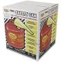 Eagle UI-50-FS Red Galvanized Steel Type I Gasoline Safety Can with Funnel, 5 gallon Capacity, 13.5'' Height, 12.5'' Diameter,Red/Yellow