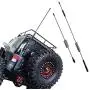 INJORA RC Antennas 2pcs RC Car Parts RC Decoration for 1:10 RC Crawler Axial SCX10 90046 TRX4 D90 D110 Tamiya CC01