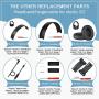Beats Replacement Parts Headband Screws and Screwdriver Repair Kit Compatible with Studio 2.0 Wired/Wireless B0501/B0500 Studio 3 A1796 Over Ear Headphones (Black)