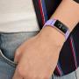 NANW Woven Bands Compatible with Fitbit Charge 4 / Charge 3 Bands/Charge 3 SE, Soft Breathable Fabric Replacement Wristbands Strap Sports Accessories for Women Men, Large Small