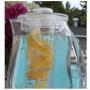 Prodyne Fruit Infusion Flavor Pitcher, 2.9 qt clear, 93 oz