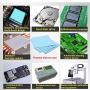 Thermal Pad, Thermal Compound for Coolers PS4 CPU GPU Heatsink IC Chipset Northbridge, Easy to Apply (100x100x1mm)