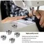 Zerodis 5pcs Sewing Machine Bobbin Cases, Front Loading Metal Embroidery Bobbin Cases Durable Sewing Machine Bobbin Organizer Replacement Accessories Zerodis 5pcs Sewing Machine Bobbin Cases, Front Loading Metal Embroidery Bobbin Cases Durable Sewing Machine Bobbin Organizer Replacement Accessories
