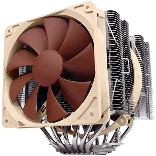Noctua NH-D14, Premium CPU Cooler with Dual NF-P14 PWM and NF-P12 PWM Fans (Brown) Noctua NH-D14, Premium CPU Cooler with Dual NF-P14 PWM and NF-P12 PWM Fans (Brown)