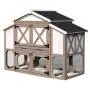 zoovilla Country Style Chicken Coop Metal Nest Box with Asphalt Roof Panels zoovilla Country Style Chicken Coop Metal Nest Box with Asphalt Roof Panels