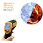 Etekcity Lasergrip 1080 Non-Contact Digital Laser Infrared Thermometer Temperature Gun -58℉~1022℉ (-50℃～550℃), Yellow and Black