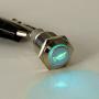 ESUPPORT 12V Car Vehicle Green LED Light Momentary Speaker Horn Push Button Metal Switch 16mm