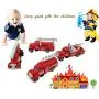 4 Cars in 1 Set Die - Metal Playset Toy Vehicle Models - Diecast Fire Truck Toy Emergency Vehicles - Mini Model Playset Preschool Learning Toys Set for Boys Kids 4 Cars in 1 Set Die - Metal Playset Toy Vehicle Models - Diecast Fire Truck Toy Emergency Vehicles - Mini Model Playset Preschool Learning Toys Set for Boys Kids