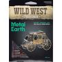 Fascinations Metal Earth Wild West Stagecoach 3D Metal Model Kit