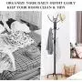 Tangkula 78'' Coat Rack, Metal Frame Coat Tree,Free Standing Entryway Hat Coat Jacket Umbrella Holder,Clothes Hanger with Base Coat Stand Tangkula 78'' Coat Rack, Metal Frame Coat Tree,Free Standing Entryway Hat Coat Jacket Umbrella Holder,Clothes Hanger with Base Coat Stand