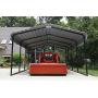 Arrow 12 x 20 x 7 29-Gauge Carport with Galvanized Steel Roof Panels