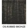 Iron Baluster Shoes - Slant Shoes with Screw - for Use with 1/2'' Square Balusters - Set of 10 (Oil-Rubbed Bronze)
