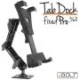 iBOLT TabDock FixedPro 360 -Heavy Duty Metal 8'' Multi-Angle Drill Base Mount for All 7'' - 10'' Tablets (iPad, Nexus, Samsung Tab) for Desks, Tables, Countertops : Great for Homes, Businesses, etc.