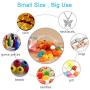 Heoawrk 3x 4 Small Clear Ziplock Poly Bags, 100pcs Resealable Plastic Zipper Bags, 2 Mil Thick - Food Grade Safe. Great for Candy, Cookies, Jewelry, Pill, and Party Favors