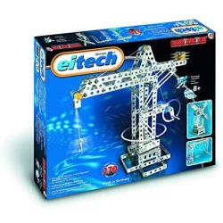 Eitech Crane and Windmill Construction Set and Educational Toy - Intro to Engineering and STEM Learning, Steel (10005-C05)