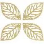 MonkeyJack 400 Pieces Mixed Alloy Metal Hollow Leaf Charm Pendants for Jewelry Making MonkeyJack 400 Pieces Mixed Alloy Metal Hollow Leaf Charm Pendants for Jewelry Making