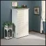 Sauder Harbor View Craft and Sewing Armoire with Table, Antiqued White finish Sauder Harbor View Craft and Sewing Armoire with Table, Antiqued White finish