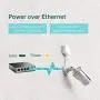 TP-Link 5 Port Fast Ethernet 10/100Mbps PoE Switch | 4 PoE Ports @58W | Desktop | Plug & Play | Sturdy Metal w/ Shielded Ports | Fanless | Limited Lifetime Protection | Unmanaged (TL-SF1005P) TP-Link 5 Port Fast Ethernet 10/100Mbps PoE Switch | 4 PoE Ports @58W | Desktop | Plug & Play | Sturdy Metal w/ Shielded Ports | Fanless | Limited Lifetime Protection | Unmanaged (TL-SF1005P)