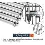 Hongso 16 5/8'' Stainless Steel Grill Grid Cooking Grate Replacement for Thermos Grill Parts 461252605, Kirkland Front Avenue 463230703, Charbroil 463261306, BBQ Pro Grills, SCB932 (2-Pack) Hongso 16 5/8'' Stainless Steel Grill Grid Cooking Grate Replacement for Thermos Grill Parts 461252605, Kirkland Front Avenue 463230703, Charbroil 463261306, BBQ Pro Grills, SCB932 (2-Pack)