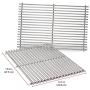 Weber 7528 Stainless Steel Cooking Grates (19.5 x 12.9 x 0.6)