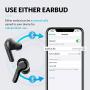 EarFun Air True Wireless Earbuds with 4 Mics, Bluetooth 5.0 Earbuds Touch Control, USB-C Quick Charge with Wireless Charging, Deep Bass, in-Ear Detection Headphones, 35H Playtime (Black)