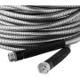 Bionic Steel 100 Foot Garden Hose 30.4 Stainless Steel Metal Water Hose – Super Tough & Flexible, Lightweight, Crush Resistant Aluminum Fittings, Kink & Tangle Free, Rust Proof, Easy to Use & Store