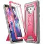YOUMAKER Kickstand Case for Galaxy Note 9, Full Body with Built-in Screen Protector Heavy Duty Protection Shockproof Rugged Cover for Samsung Galaxy Note 9 6.4 Inch - Pink
