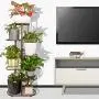 Moutik Garden Display Planter Stand:Metal Rack 6 Tier 7 Potted Multiple Shelving Unit Pot Hold Living Room Plant Stand for Patio Garden Balcony Standing Indoor Outdoor Bronze Moutik Garden Display Planter Stand:Metal Rack 6 Tier 7 Potted Multiple Shelving Unit Pot Hold Living Room Plant Stand for Patio Garden Balcony Standing Indoor Outdoor Bronze